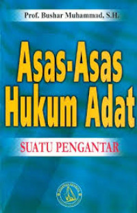 Image of Asas-asas hukum adat : suatu pengantar