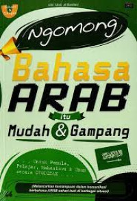 Image of Ngomong Bahasa Arab itu mudah dan gampang