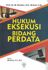 Image of HUKUM EKSEKUSI BIDANG PERDATA