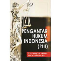 Image of Pengantar Hukum Indonesia (PHI)