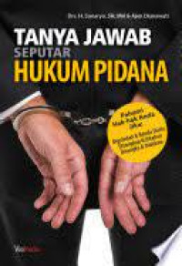 Image of TANYA JAWAB SEPUTAR HUKUM ACARA PIDANA